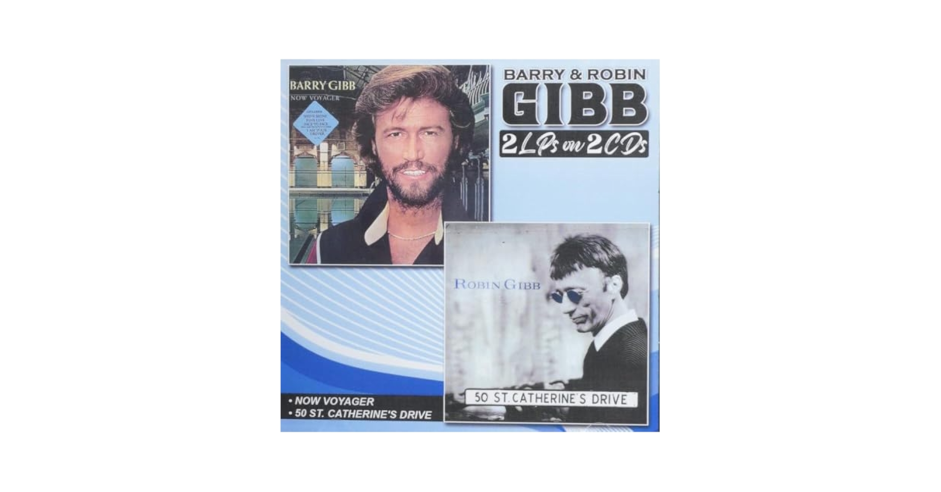 激レアCD　バリー・ギブ / ナウ・ヴォイジャー Barry & Robin Gibb - Now Voyager / 50 St Catherine's Drive